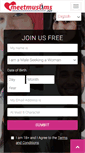 Mobile Screenshot of meetmuslims.net